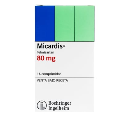 MICARDIS 80 MG 14 COMPRIMIDOS