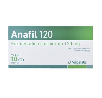 ANAFIL 120 MG 10 COMPRIMIDOS