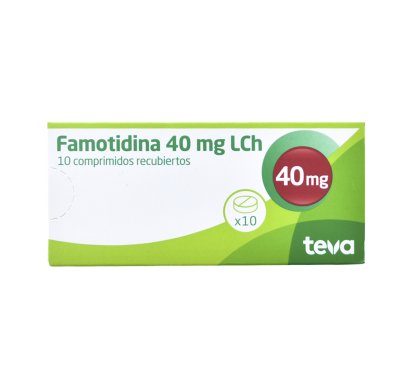 FAMOTIDINA LCH 40 MG 10 COMPRIMIDOS