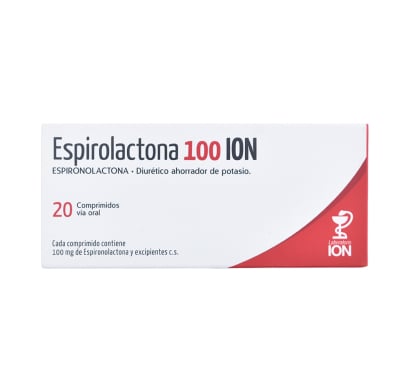 Espirolactona 100 mg 20 Comprimidos