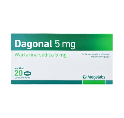 Dagonal 5 mg 20 Comprimidos