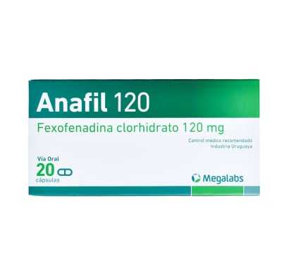 ANAFIL 120 MG 20 COMPRIMIDOS