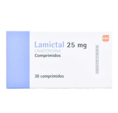 LAMICTAL 25 MG 30 COMPRIMIDOS