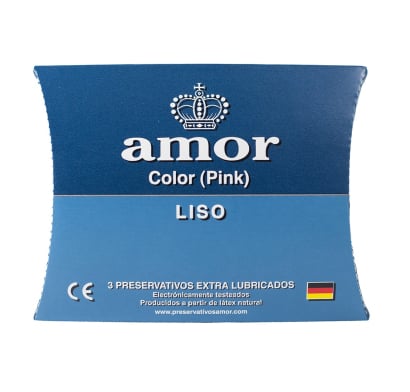 PRESERVATIVO AMOR STANDARD AZUL X3 UNIDADES