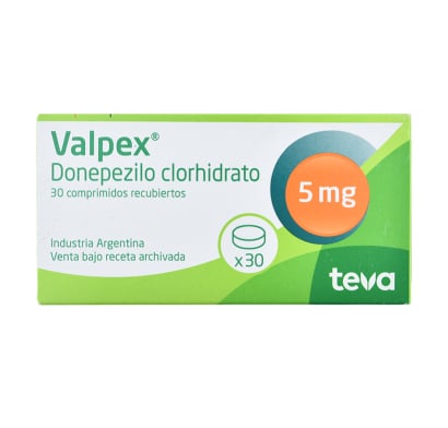 Valpex 5 mg 30 Comprimidos Recubiertos