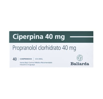 Ciperpina 40 mg 40 Comprimidos