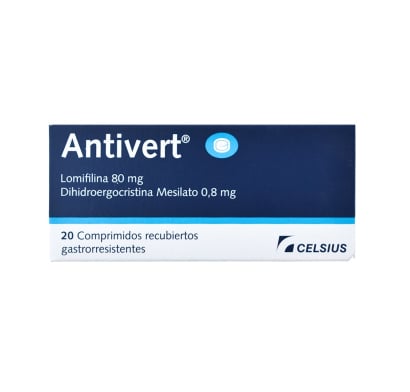 Antivert 20 Comprimidos