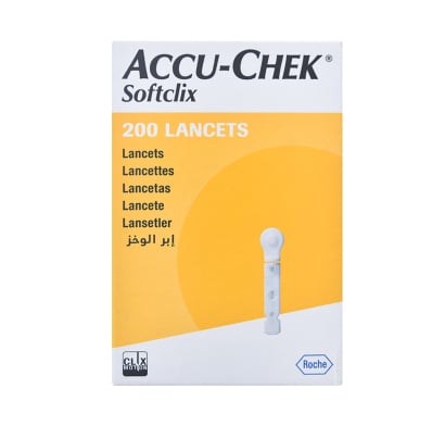 LANCETAS ACCU-CHEK SOFTCLICK 200 UNIDADES