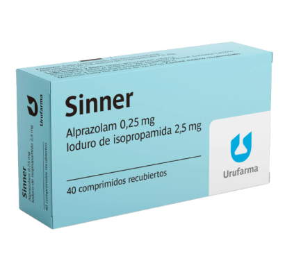 SINNER 40 COMPRIMIDOS