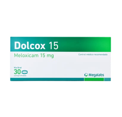 DOLCOX 15 MG 30 COMPRIMIDOS