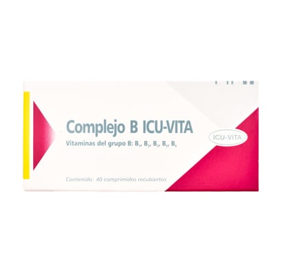 Complejo B ICU-VITA 40 Comprimidos Recubiertos