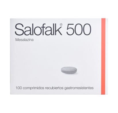 SALOFALK 500 MG 100 TABLETAS