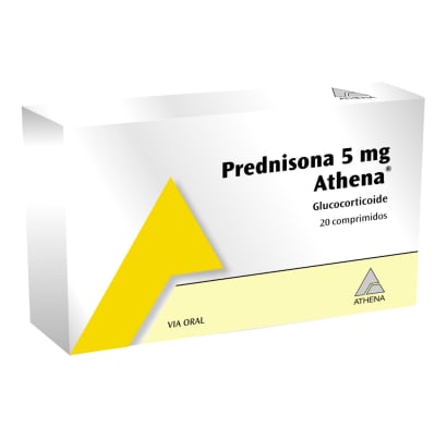 Prednisona Athena 5 mg 20 Comprimidos