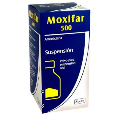 Moxifar 500 mg Suspensión 70 ml