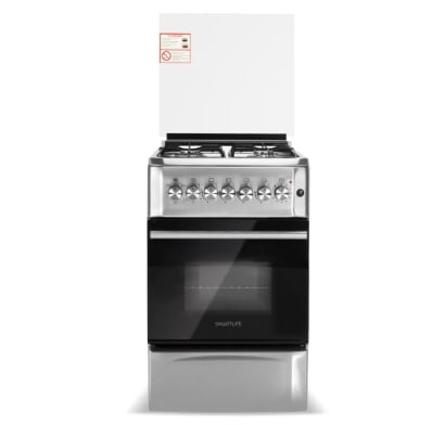 Cocina Combinada Smartlife SL-KS5055C 4 Hornallas Inoxidable