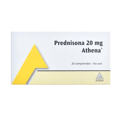 Prednisona Ahtena 20 mg 20 Comprimidos
