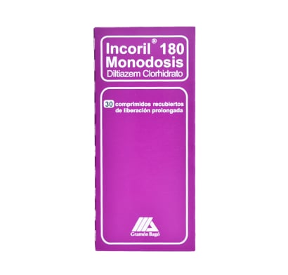 Incoril Monodosis 180 mg 30 Comprimidos