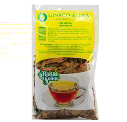 GINKGO BILOBA BOTICA DEL SEÑOR 30 G