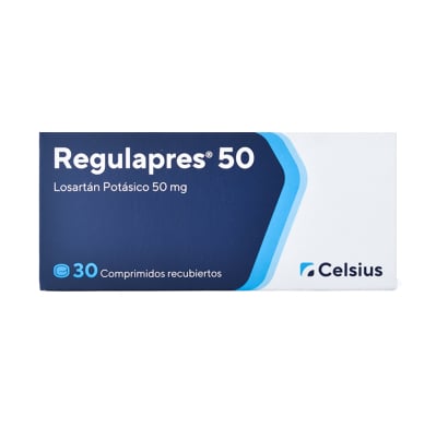 Regulapres 50 mg 30 Comprimidos