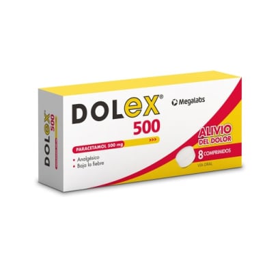 DOLEX 500 MG 8 COMPRIMIDOS