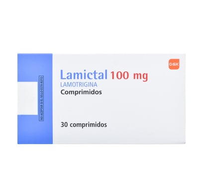 Lamictal 100 mg 30 Comprimidos