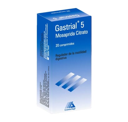 Gastrial 5 mg 20 Comprimidos
