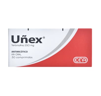 Uñex 250 mg 30 Comprimidos