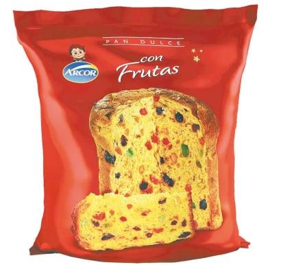 Pan Dulce Arcor con Frutas 500 g
