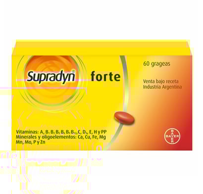 Supradyn Forte 60 Grageas