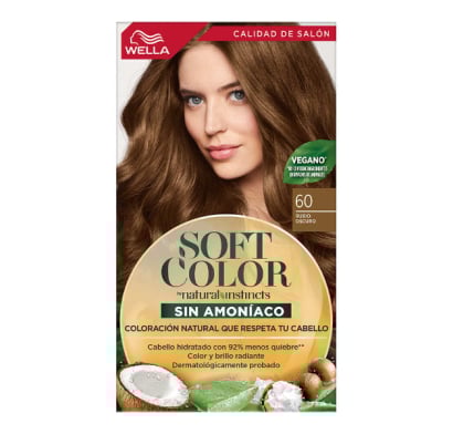 Tinta Soft Color N°60 Rubio Oscuro