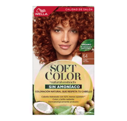 Tinta Soft Color N°64 Cobre Oscuro