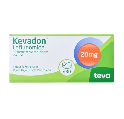 Kevadon 20 mg 30 Comprimidos