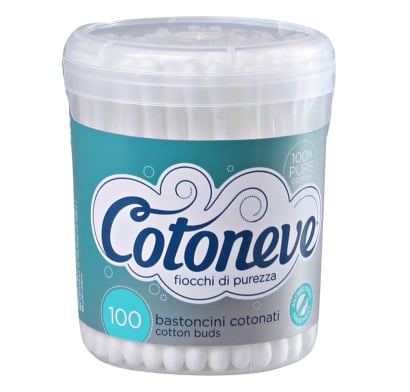 HISOPOS COTONEVE POTE X100 UNIDADES