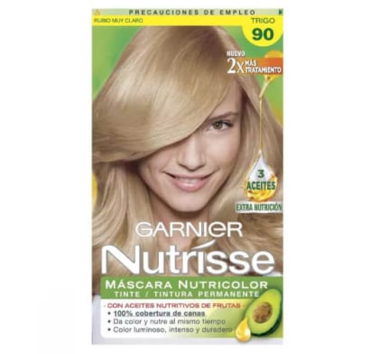 Tinta Garnier Nutrisse N°90 Trigo