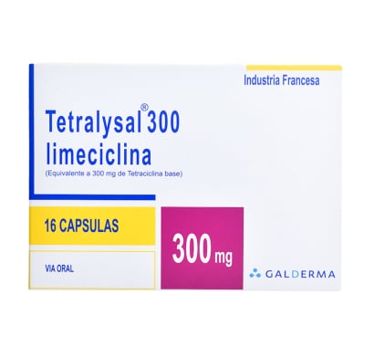 Tetralysal 300 mg 16 Cápsulas