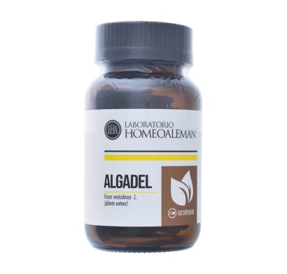 Algadel Homeopatía Alemana 60 Cápsulas
