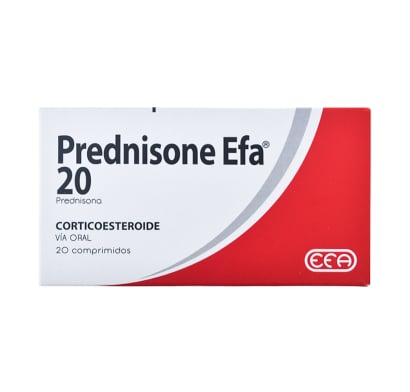 Prednisone Efa 20 mg 20 Comprimidos