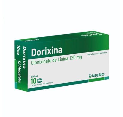 Dorixina 125 mg 10 Comprimidos Recubiertos