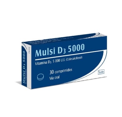 Mulsi D3 5000 30 Comprimidos