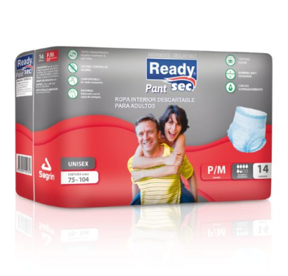 Pant Adultos Readysec P/M14 Unidades