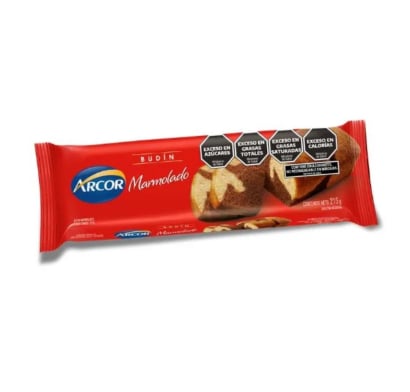 Budín Marmolado Arcor 215 g 