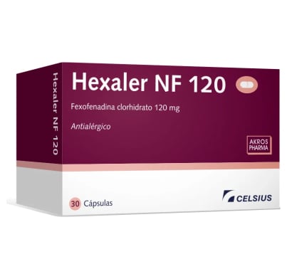 Hexaler NF 120 mg 30 Cápsulas