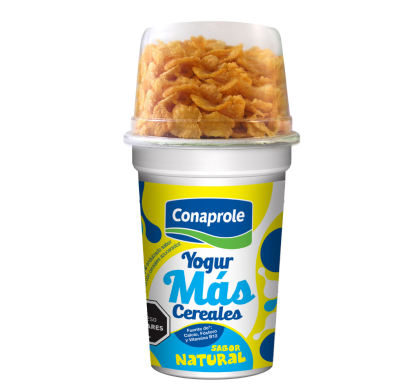 Yogur Más Cereales Conaprole Natural 150 g
