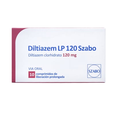 Diltiazem LP 120 mg 10 Comprimidos LP
