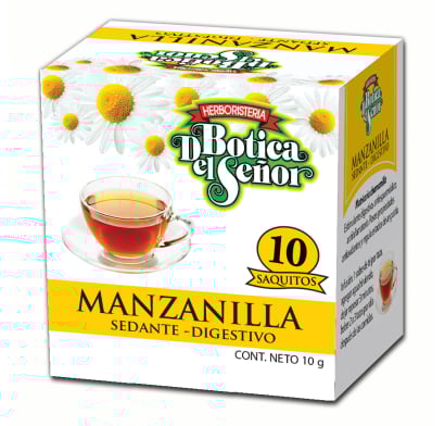 MANZANILLA BOTICA DEL SEÑOR 10 SAQUITOS