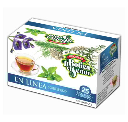Té En Línea Botica del Señor 25 Saquitos