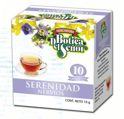 Té Serenidad Botica del Señor 10 Saquitos
