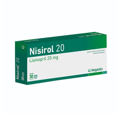 Nisirol 20 mg 30 Comprimidos