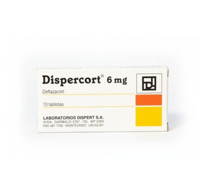 Dispercort 6 mg 10 Tabletas