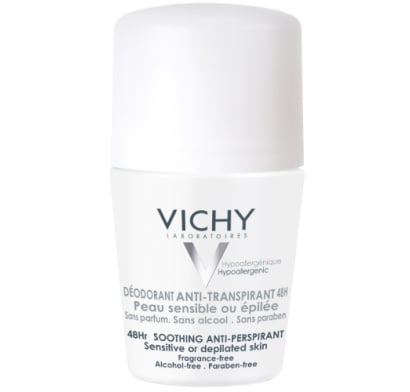 Desodorante y Antitranspirante en Roll On Vichy Piel Sensible 30 ml